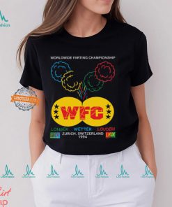 Worldwide Farting Championship Rings Pepper Shirt