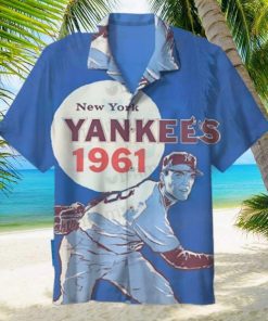 Yankees Hawaiian Shirt Reverse Retro 1961 New York Yankees Gift