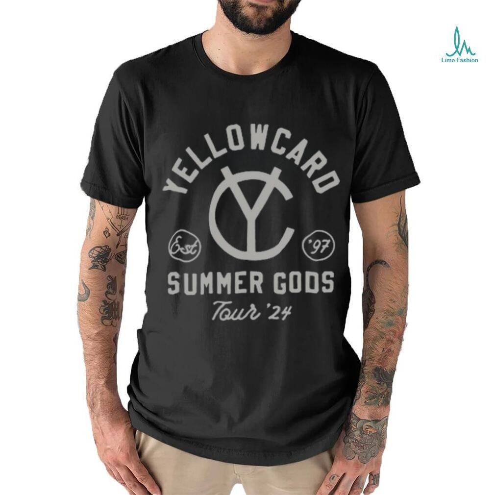 Yellowcardband Yellowcard Summer Gods Tour Shirt Yellowcardband Yellowcard Summer Gods Tour Shirt
