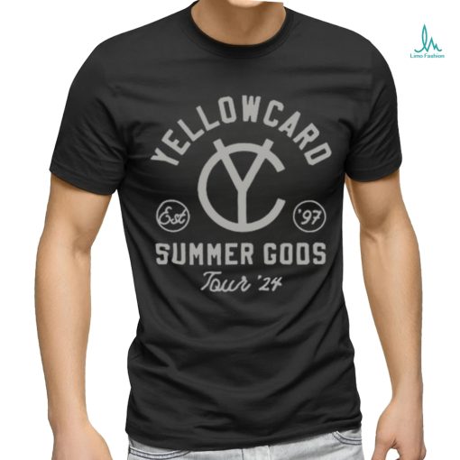 Yellowcardband Yellowcard Summer Gods Tour Shirt