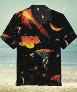 Yes Rock Band Short Sleeve Hawaiian Shirt