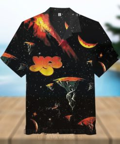 Yes Rock Band Short Sleeve Hawaiian Shirt