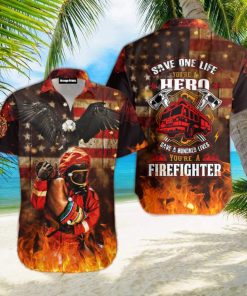 You Are Hero You Are Firefighter Aloha Hawaiian Shirts For Men For Women