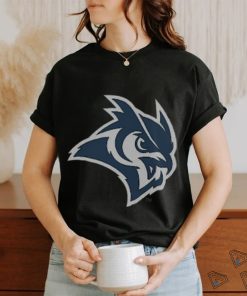 Youth Gray Rice Owls Logo Comfort Wash T Shirt