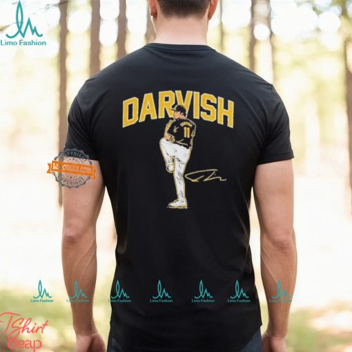 Yu Darvish San Diego Padres Ace Pose Signature 2024 T Shirt