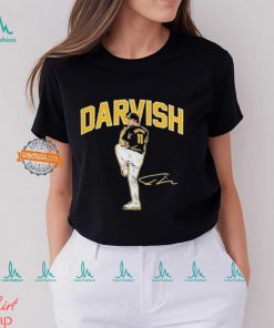 Yu Darvish San Diego Padres Ace Pose Signature 2024 T Shirt