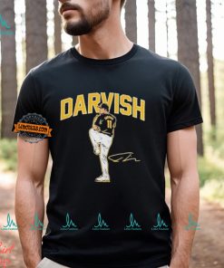 Yu Darvish San Diego Padres Ace Pose Signature 2024 T Shirt