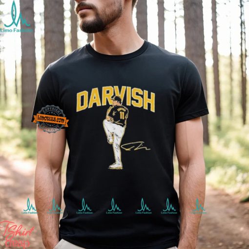 Yu Darvish San Diego Padres Ace Pose Signature 2024 T Shirt