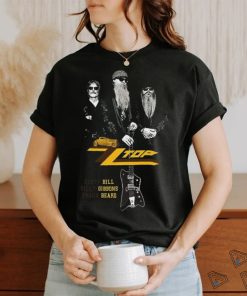 ZZ Top 55 Years 1969 2024 Thank You For The Memories T shirt
