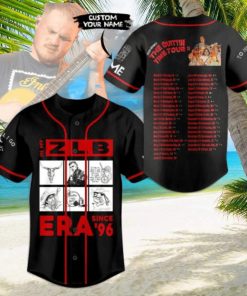 Zach Bryan The Quittin Time Tour 2024 Custom Baseball Jersey