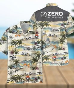 Zero Motorcycles Tropical Island Unisex Hawaiian Shirt