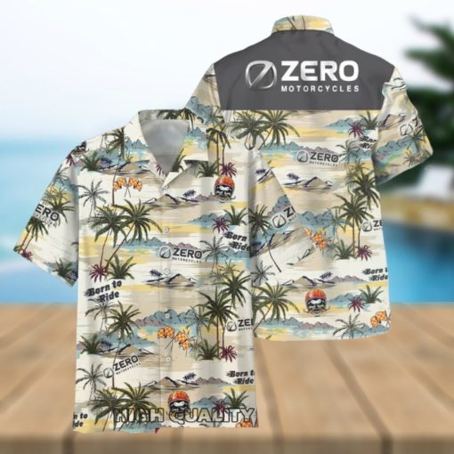 Zero Motorcycles Tropical Island Unisex Hawaiian Shirt