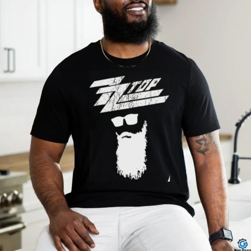Zz Top Rock Band Logo Oversize T Shirt