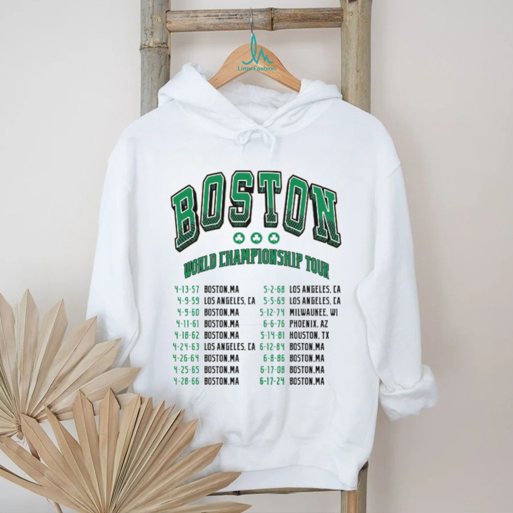 boston championship tour crewneck shirt boston championship tour crewneck shirt