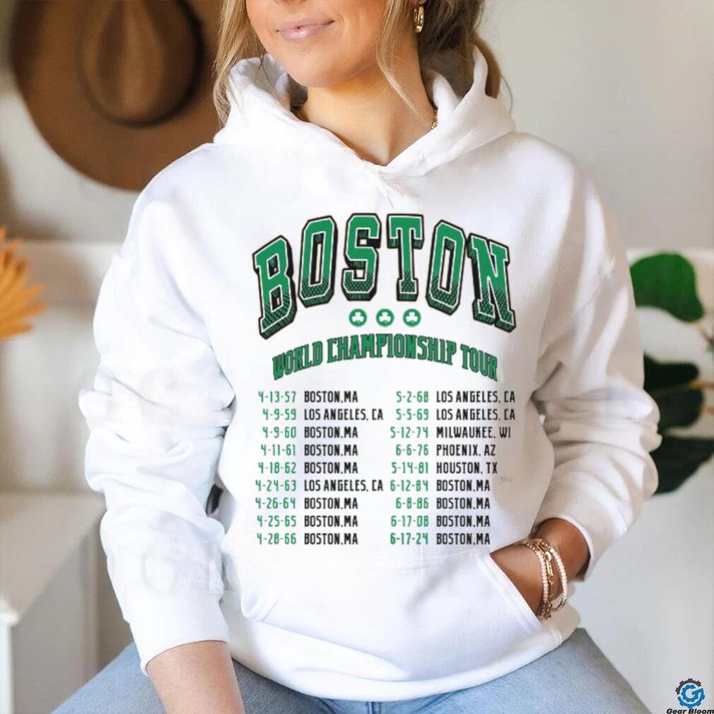 boston championship tour crewneck shirt boston championship tour crewneck shirt
