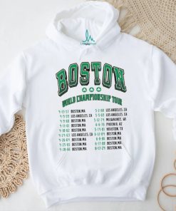 boston championship tour crewneck shirt