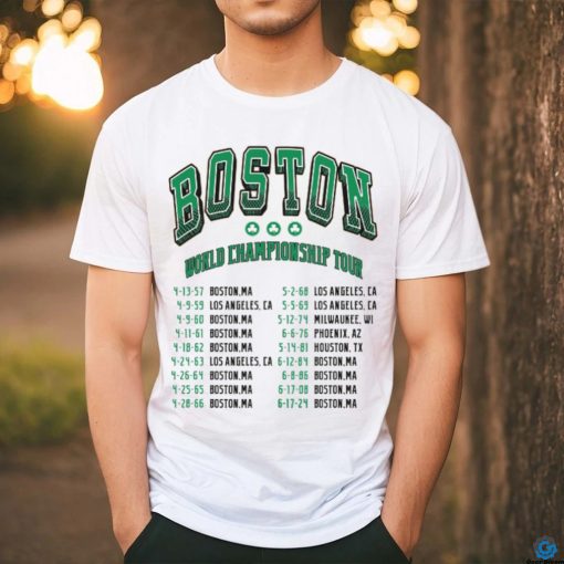 boston championship tour crewneck shirt