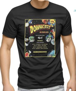 downcast Announce September 2024 UK Tour Poster Shirt