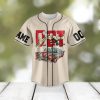 Social Distortion Orange County California Custom Baseball Jersey