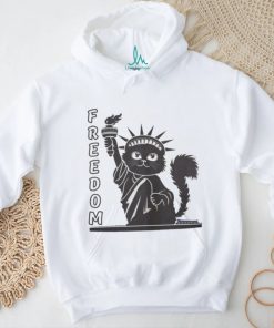 freedom with cat shirt