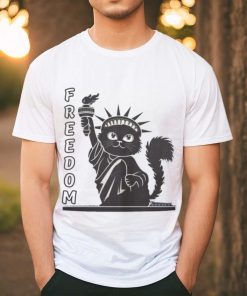 freedom with cat shirt