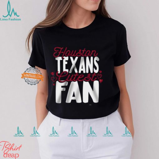 irls Youth 5th & Ocean by New Era Heather Navy Houston Texans Cutest Fan Shirt