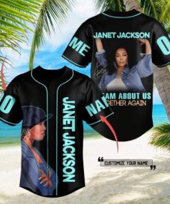 janet jackson dream about us together again custom baseball jerseys