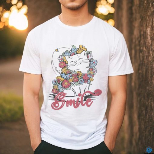 smiling cat shirt