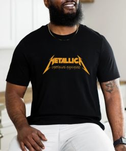 young metal attack scoop neck t shirt