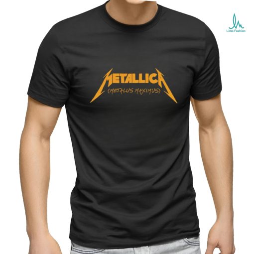 young metal attack scoop neck t shirt