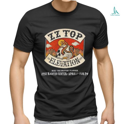 zz top the elevation tour 2024 shirt