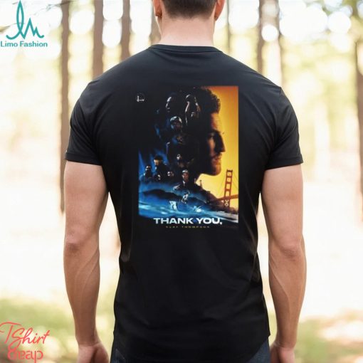 13 Years Four Championships Countless Iconic Moments Thank You For Everything Klay Thompson Golden State Warriors T Shirt
