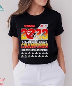 2023 AFC West Division Champions Kansas City Chiefs Shirt