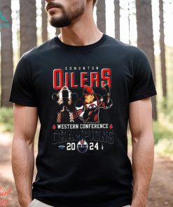 2024 Edmonton Oilers Hockey Western Conference Champions T Shirt