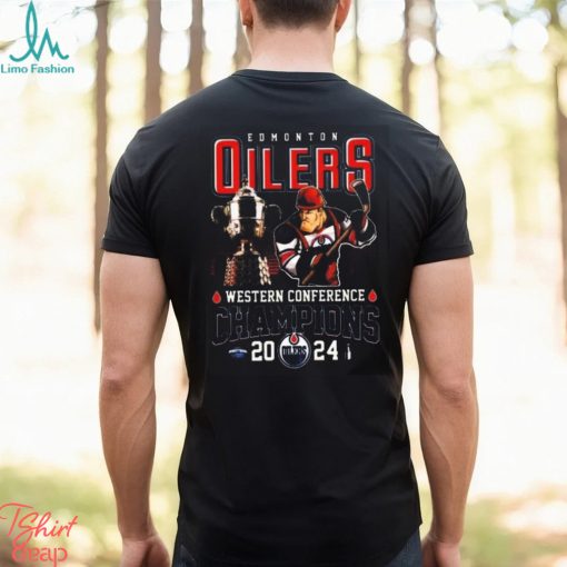 2024 Edmonton Oilers Hockey Western Conference Champions T Shirt