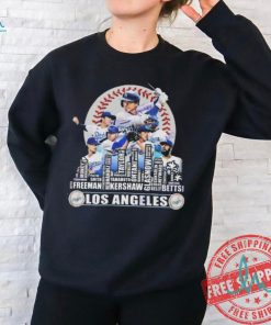 2024 Los Angeles Angels Skyline MLB T Shirt