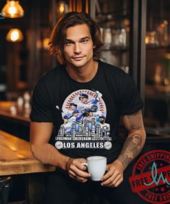 2024 Los Angeles Angels Skyline MLB T Shirt