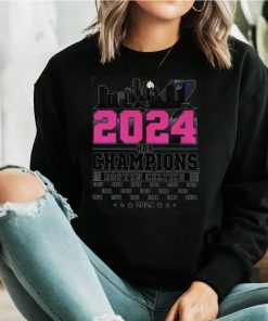 2024 NBA Champions Boston Celtics Skyline Shirt