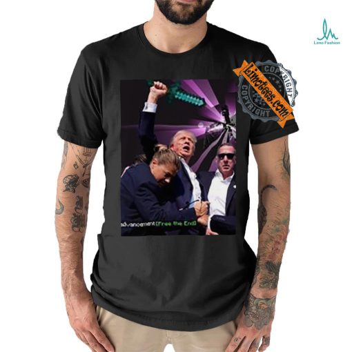 2024 Rally Shooting Donald Trump sword Minecraft shirt
