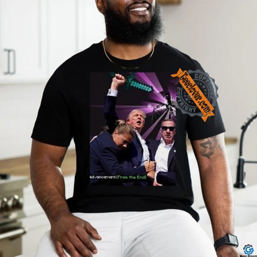 2024 Rally Shooting Donald Trump sword Minecraft shirt