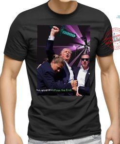 2024 Rally Shooting Donald Trump sword Minecraft shirt