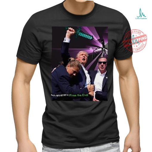 2024 Rally Shooting Donald Trump sword Minecraft shirt