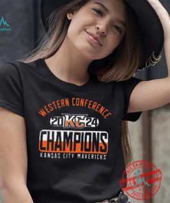 2024 Western Conference Champions Kansas City Mavericks shirt