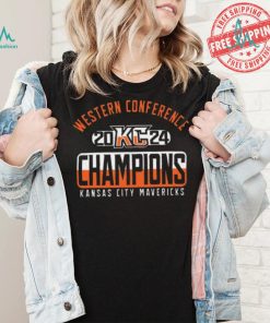 2024 Western Conference Champions Kansas City Mavericks shirt
