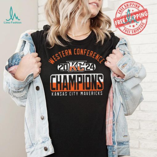 2024 Western Conference Champions Kansas City Mavericks shirt