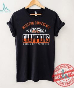 2024 Western Conference Champions Kansas City Mavericks shirt