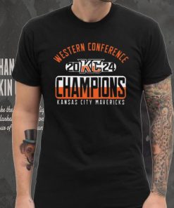 2024 Western Conference Champions Kansas City Mavericks shirt