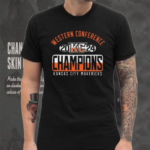 2024 Western Conference Champions Kansas City Mavericks shirt