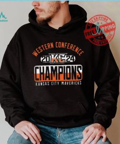 2024 Western Conference Champions Kansas City Mavericks shirt