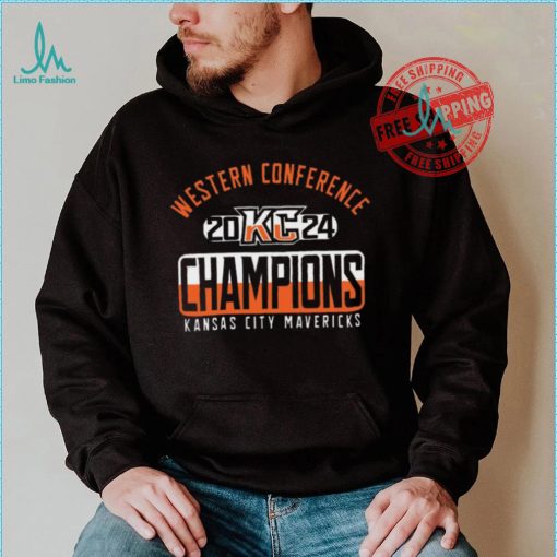 2024 Western Conference Champions Kansas City Mavericks shirt